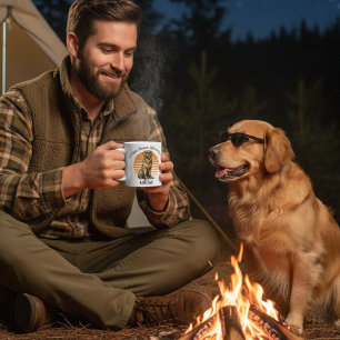 Funny Sun glasses Golden Retriever Personalise Coffee Mug