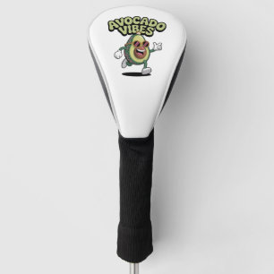 Funny Sunglasses Avocado Golf Head Cover
