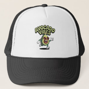 Funny Sunglasses Avocado Trucker Hat