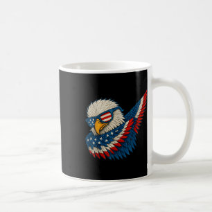 Funny Sungles Patriotic Eagle Merica Dabbing 4th O Coffee Mug