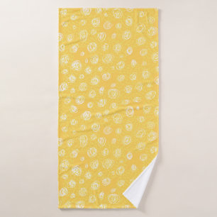Funny sunny seamless patternabstract,art,backgroun bath towel