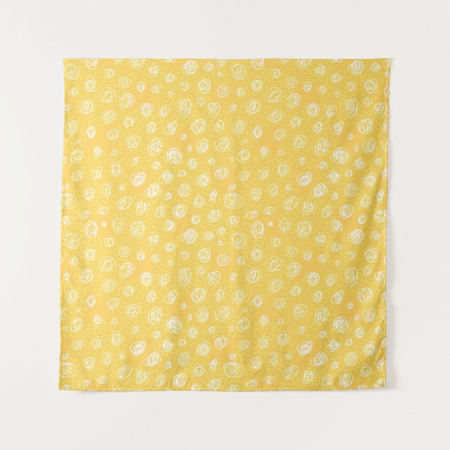 Funny sunny seamless patternabstract,art,backgroun tapestry (Front)