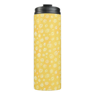 Funny sunny seamless patternabstract,art,backgroun thermal tumbler