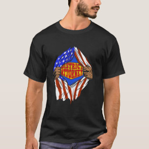 Funny Super District Attorney Hero Job T-Shirt