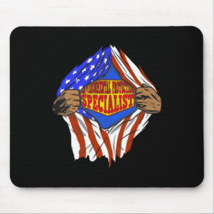 Funny Super Environmental Protection Specialist He Mouse Pad