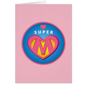 Funny Superhero Superwoman Mum emblem