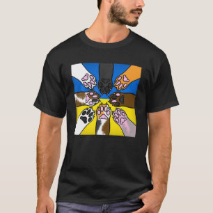Funny Support Cat Ukraine I Stand With Ukraine UK T-Shirt