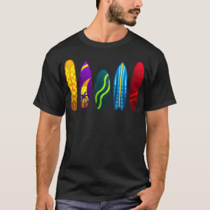 Funny Surfboard Design For Men Women Surfing Surfb T-Shirt