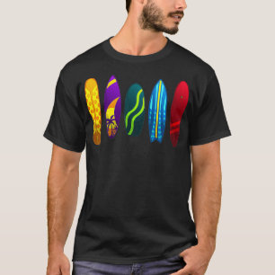 Funny Surfboard Design For Men Women Surfing Surfb T-Shirt