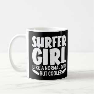 Funny Surfer Girl  For Women Mum Surf Surfing  Coffee Mug