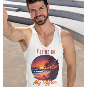 🌊 Funny Surfer 🌴 I'll be in my Office T-Shirt