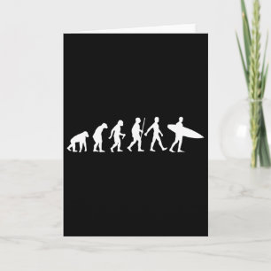 Funny Surfing Designs For Men Women Surfboard Love Card