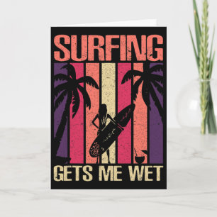 Funny Surfing Quote Surf Sayings Surfer Humor  Card