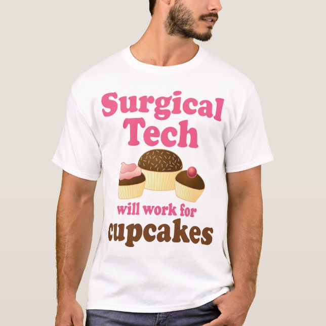 Funny Surgical Tech T-Shirt (Front)