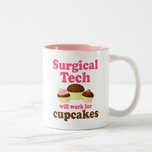 Funny Surgical Tech Two-Tone Coffee Mug