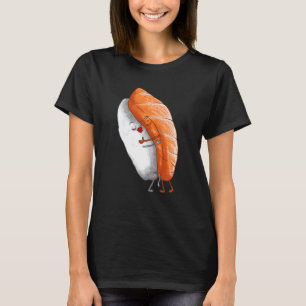 Funny Sushi Hug For Kids Men Women Cool Foodie T-Shirt