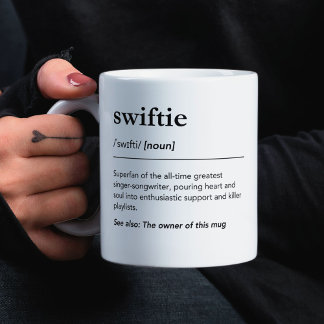 Funny Swiftie Definition Cool Mum Teenie Gift Coffee Mug