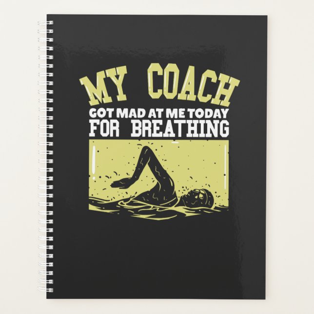 Funny Swimmer Planner (Front)