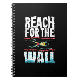 Funny Swimming Gift A Swimming Athlete Design Notebook