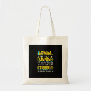 Funny Swimming Gift For Swimmer Tote Bag