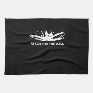 Funny Swimming Gift Swimmer Sport Swim Team Tea Towel