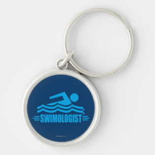 Funny Swimming Key Ring