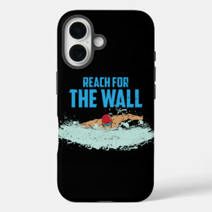 Funny Swimming Quote Swimmer Gift iPhone 16 Case