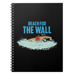 Funny Swimming Quote Swimmer Gift Notebook