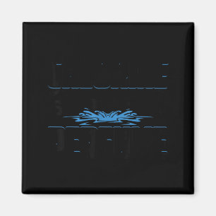 Funny Swimming Swimmer Chlorine Is My Perfume Swim Magnet