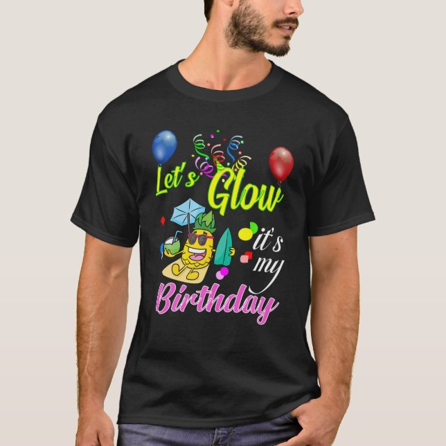 Funny Swinging Pineapple Swinger Birthday Hawaii S T-Shirt (Front)