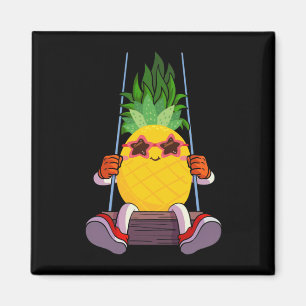 Funny Swinging Pineapple Swinger Magnet