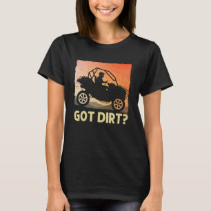 Funny SxS Art For Men Women SxS UTV Offroading Sid T-Shirt