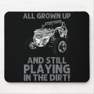 Funny Sxs Design For Men Women Offroading Utv Side Mouse Pad