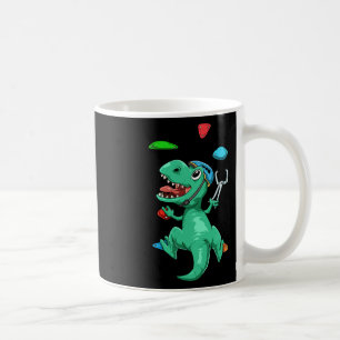 Funny T-rex Bouldering And Climbing Gift Coffee Mug