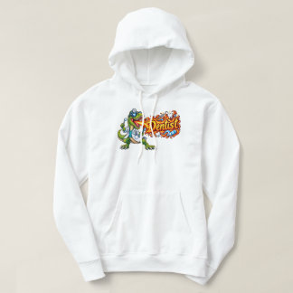 Funny T-Rex Dentist Breathing Fire | Dentist Gift Hoodie