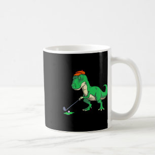 Funny T Rex Dinosaur Golf Gifts Shirts For Men Gol Coffee Mug