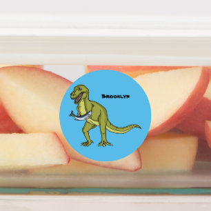 Funny T rex dinosaur illustration