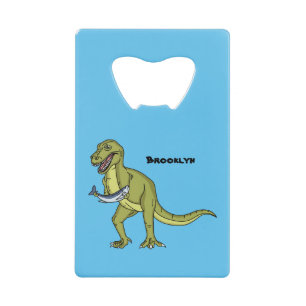 Funny T rex dinosaur illustration