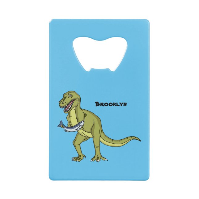 Funny T rex dinosaur illustration  (Front)