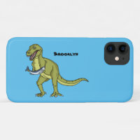 Funny T rex dinosaur illustration