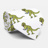 Funny T rex dinosaur illustration