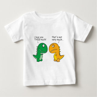funny-T-Rex-little-arms-cartoon Baby T-Shirt