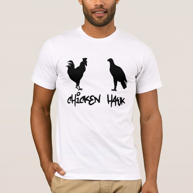 Funny T-shirt - Chicken Hawk (Front)