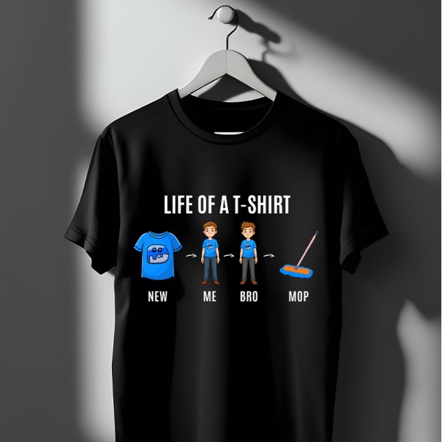 Funny T-Shirt Life Cycle Humor (Creator Uploaded)