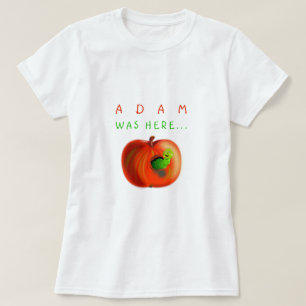 Funny T-Shirt with Paradise Apple - Customisable