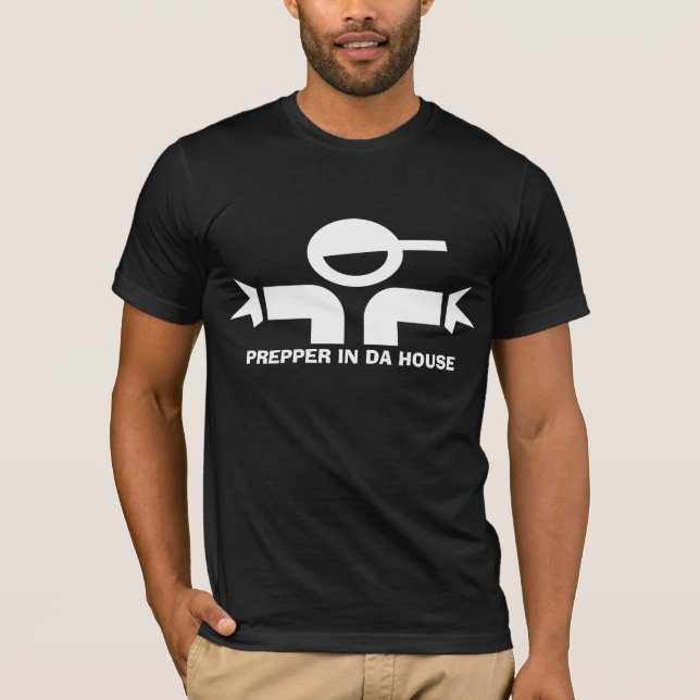 Funny t-shirt with quote for doomsday preppers (Front)