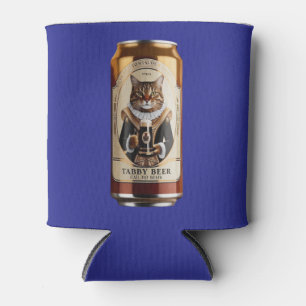 Funny Tabby Beer Can Cooler
