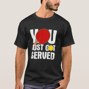 Funny Table Tennis  For Men Women Ping Pong Player T-Shirt