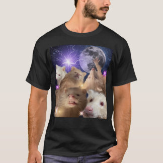 Funny Tacky Albino Racoon T-Shirt