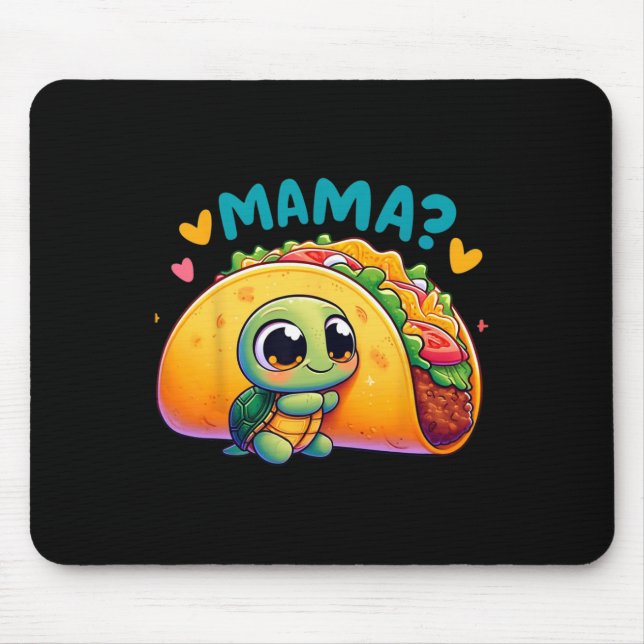 Funny Taco Tequila Mama Cinco De Mayo  Mouse Pad (Front)